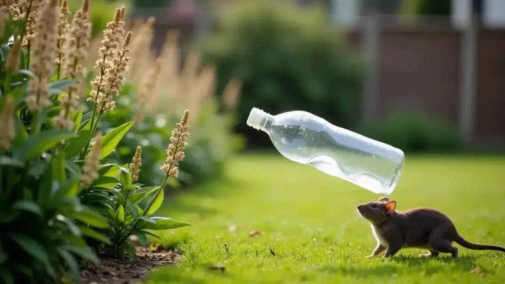 Der sehr effektive Trick mit der Plastikflasche ist die beste Methode, um Ratten im Garten loszuwerden