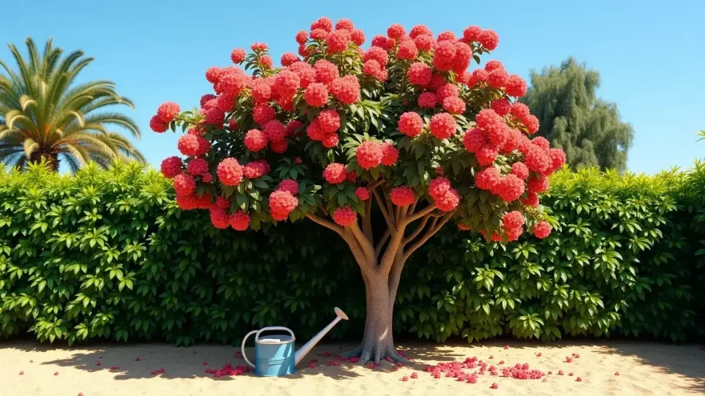 Wie man viele Blumen an seinem Lorbeerbaum hat